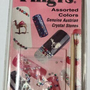 Fingr’s Nail Art Crystal Stones, Assorted Colors #1289